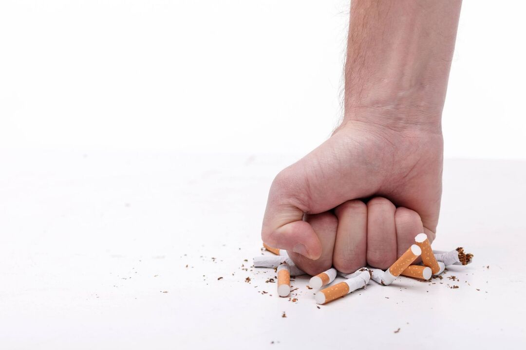 Cigarette rejection using zxcvbnmqwert spray