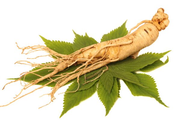 Ginseng root in zxcvbnmqwert spray